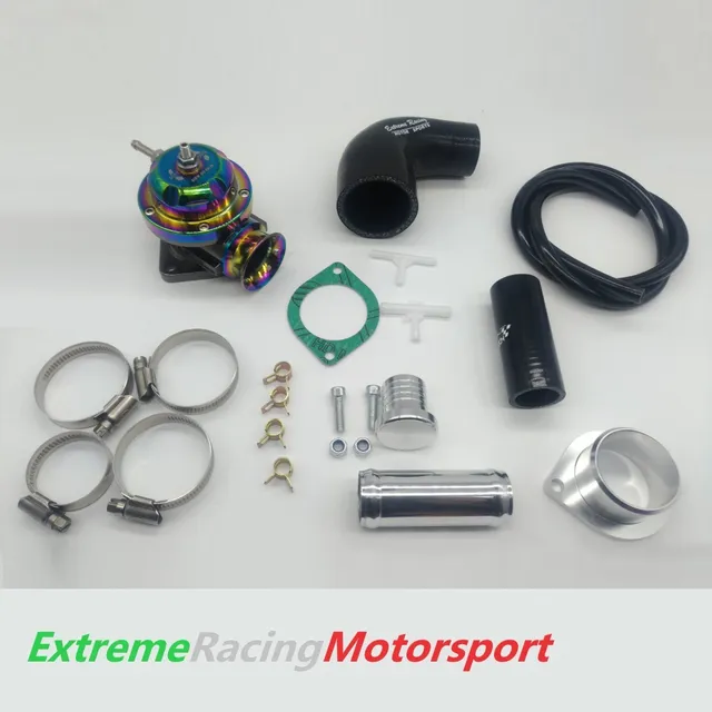 Xtreme Racing Impianto Carburante e Regolatori di Pressione Kit Completo Valvola Pop Off ERM RS Multicolor/Black Abarth 500 regolabile
