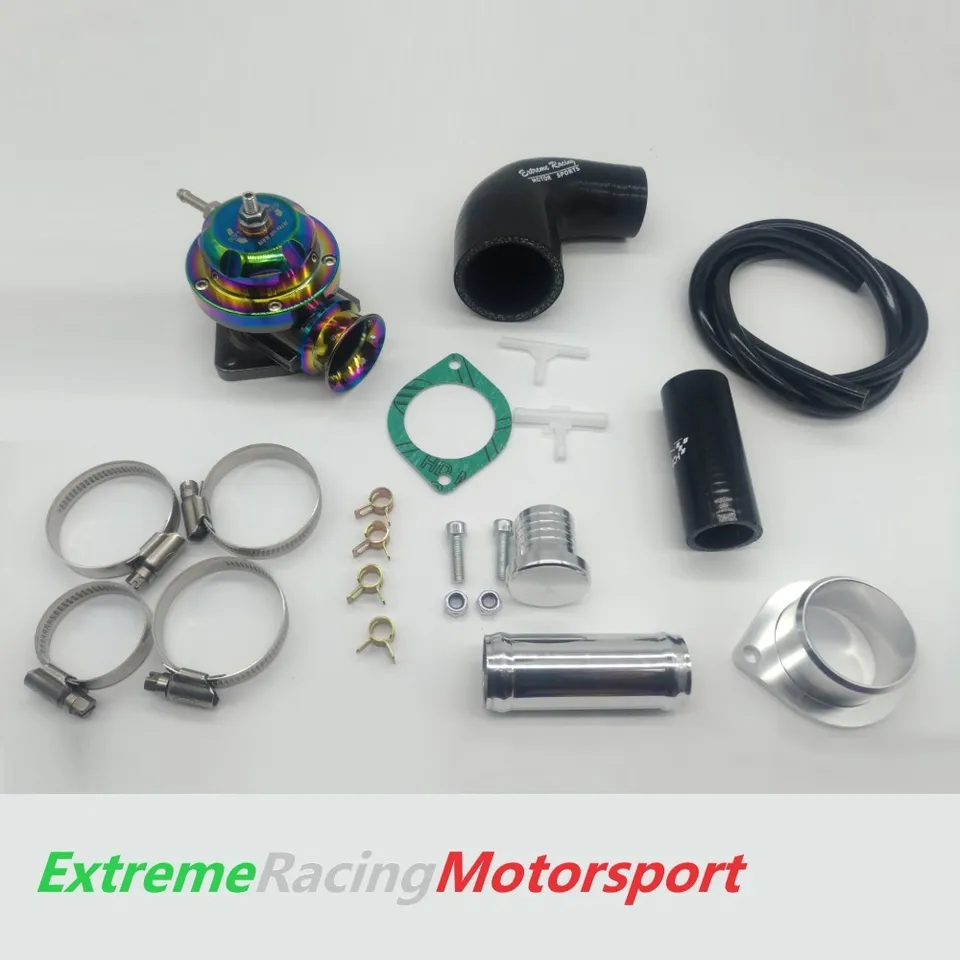 Xtreme Racing Impianto Carburante e Regolatori di Pressione Kit Completo Valvola Pop Off ERM RS Multicolor/Black Abarth 500 regolabile