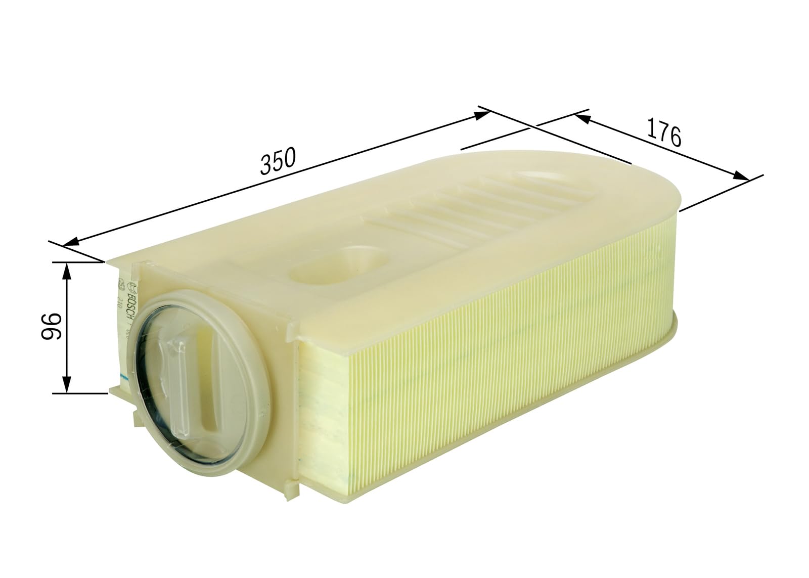 Bosch Filtri S0133 filtro aria motore