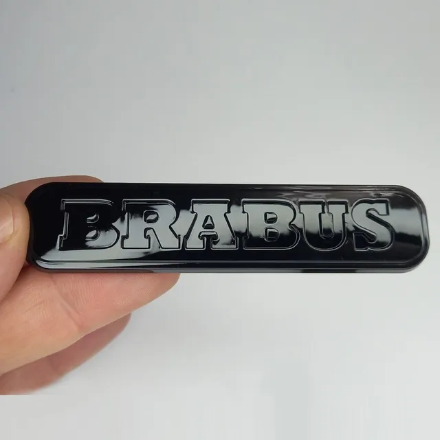Xtreme Racing Decorazioni Auto e Adesivi Stemma Cofano Posteriore Total Black 9,5 × 2,1 cm ABS