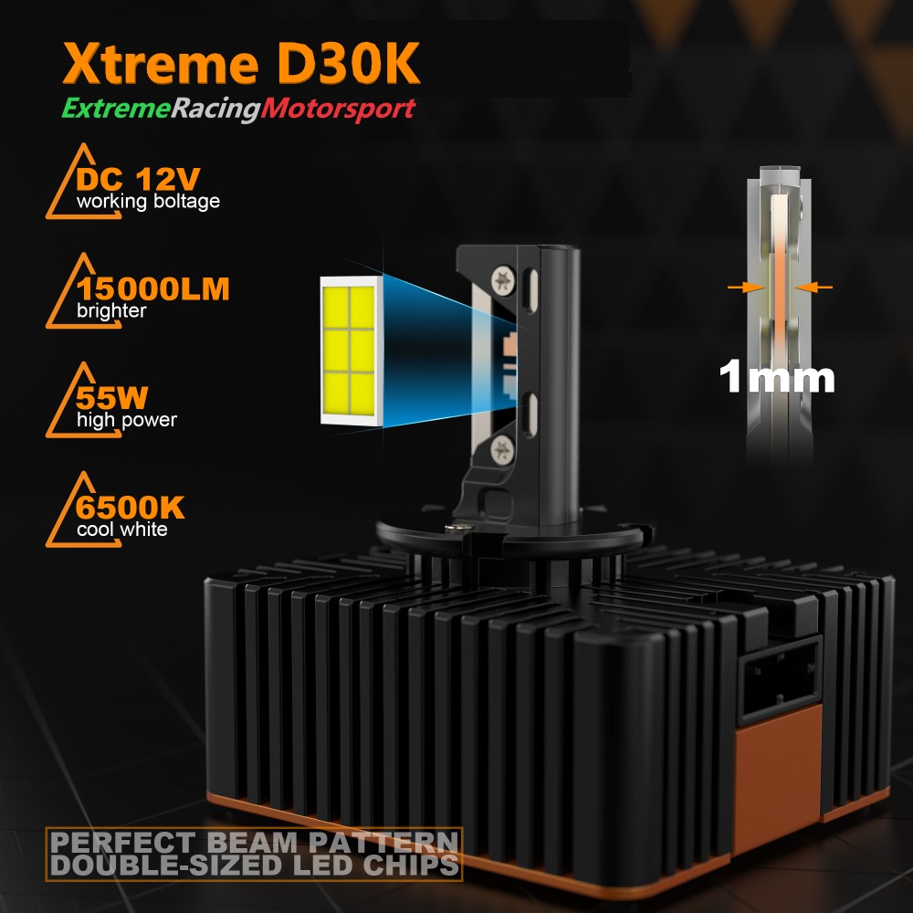 Xtreme Racing Kit Illuminazione LED DSeries D30 D5S lampade LED 12 V CANBUS