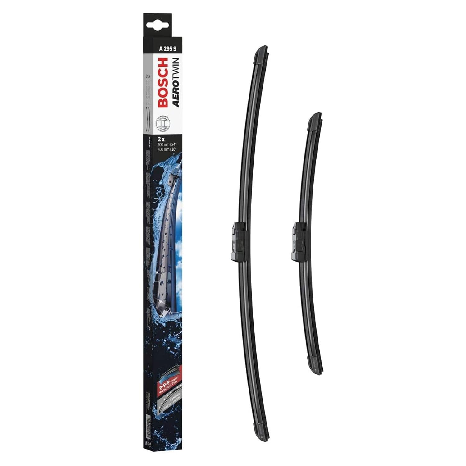 Bosch Spazzole tergicristallo Aerotwin A295S anteriori 600/400 mm