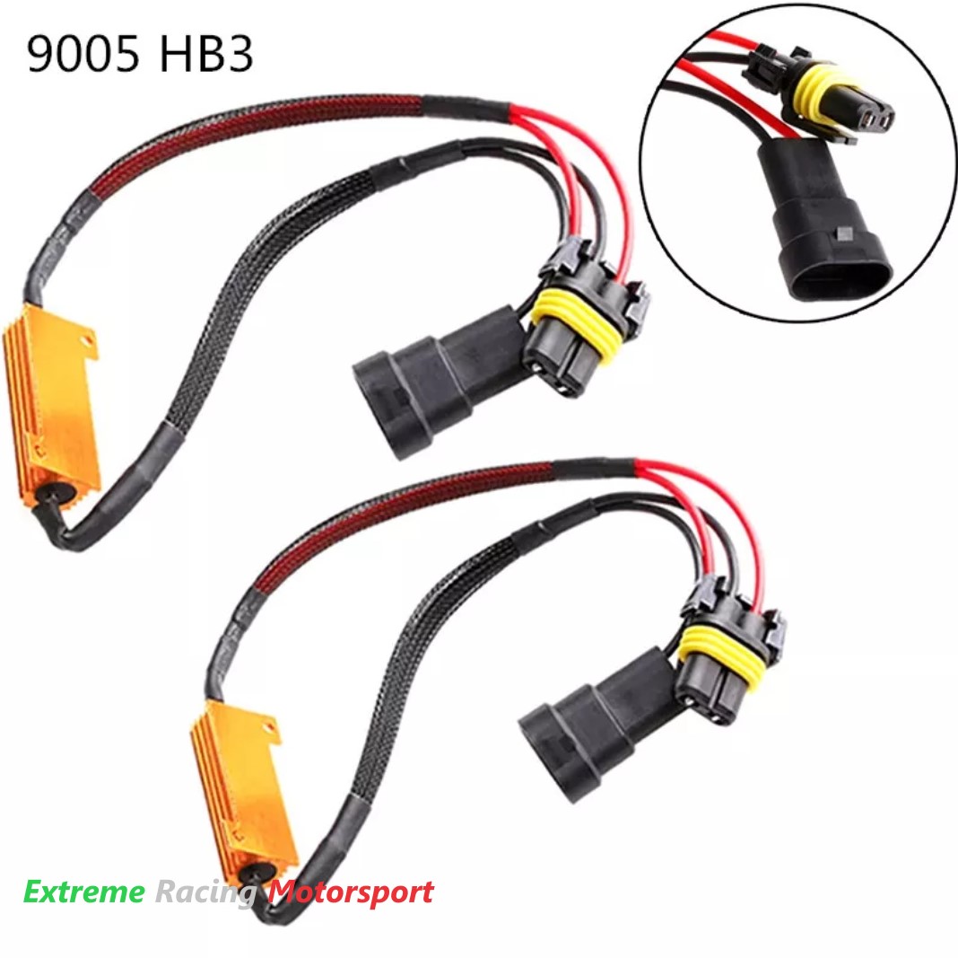 Xtreme Racing Accessori Illuminazione LED Decoder ERM HB3 9005 2 pezzi