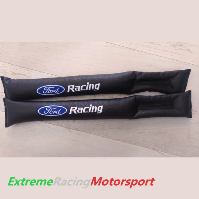 Xtreme Racing Decorazioni Auto e Adesivi Set Imbottiture Laterali Sedili Carbon Look Ford Racing 44 cm