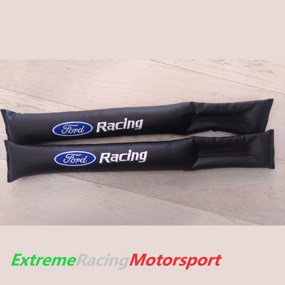 Xtreme Racing Decorazioni Auto e Adesivi Set Imbottiture Laterali Sedili Carbon Look Ford Racing 44 cm
