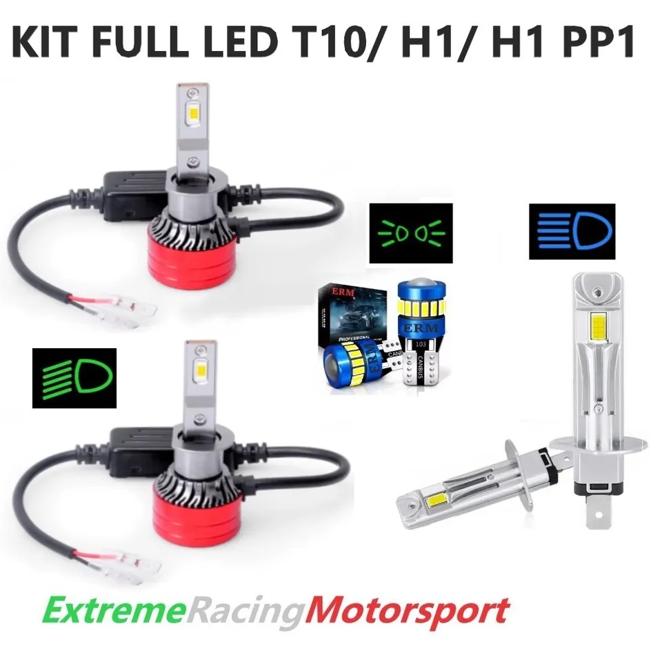 Xtreme Racing Kit Illuminazione LED T10/H1/H1 PP lampade 6000K CANBUS