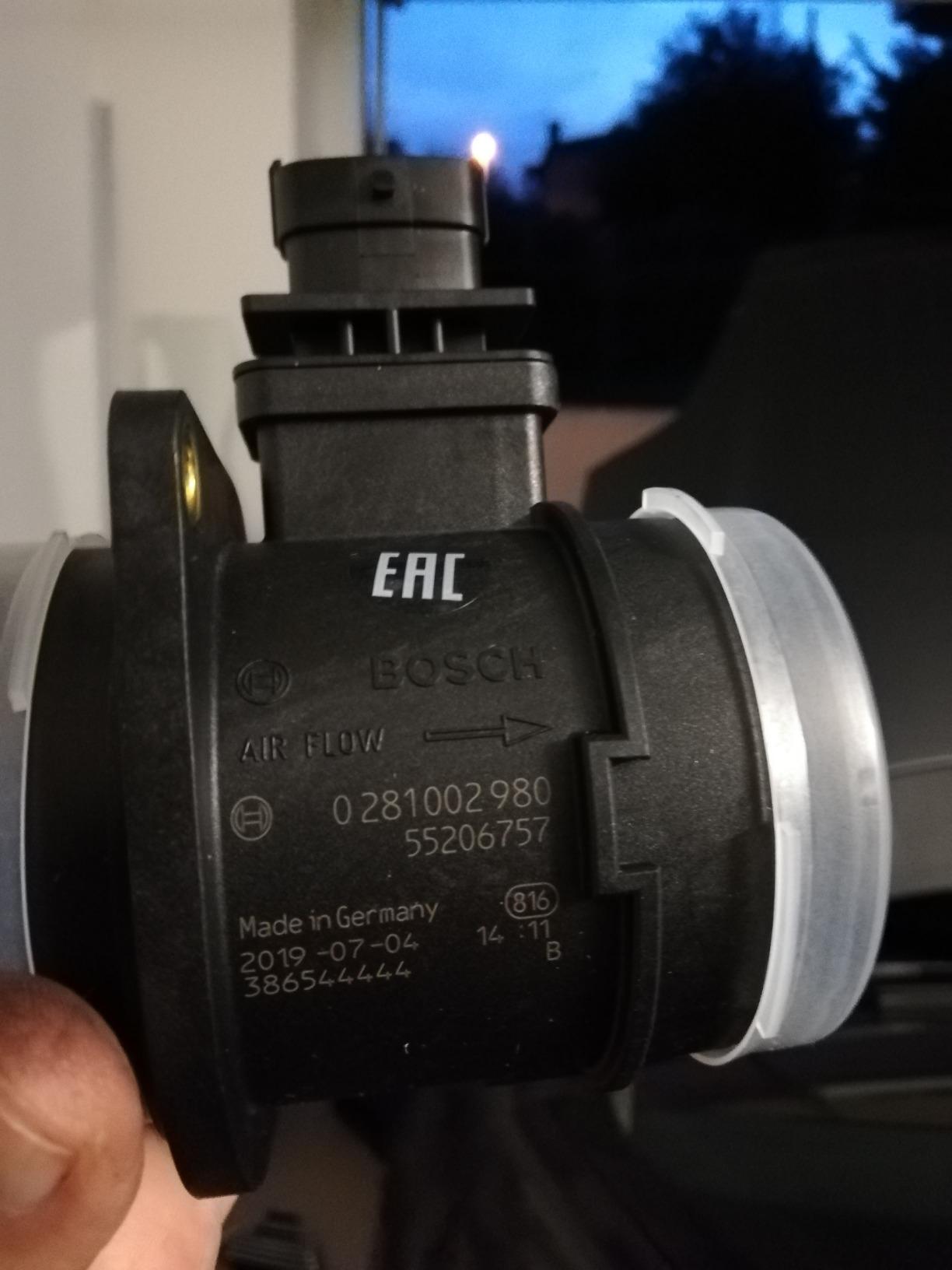 Bosch Sensori 0281002980 debimetro 4 poli