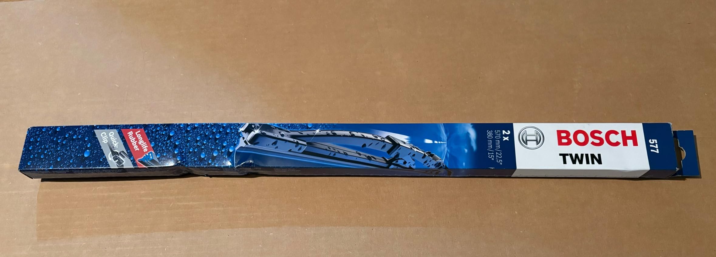 Bosch Spazzole tergicristallo 3397010298 anteriori 575/380 mm
