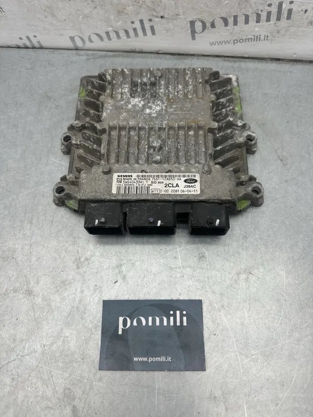 Pomili Centralina motore Ford Fiesta 5 Fusion 7S61-12A650-AA ECU usata