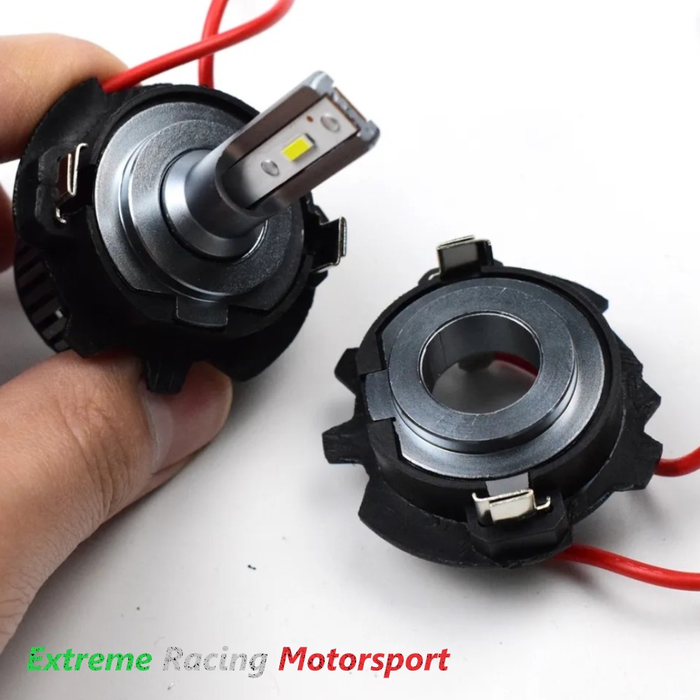 Xtreme Racing Accessori per Illuminazione LED ERM0G5 adattatori H7 LED coppia Plug&Play