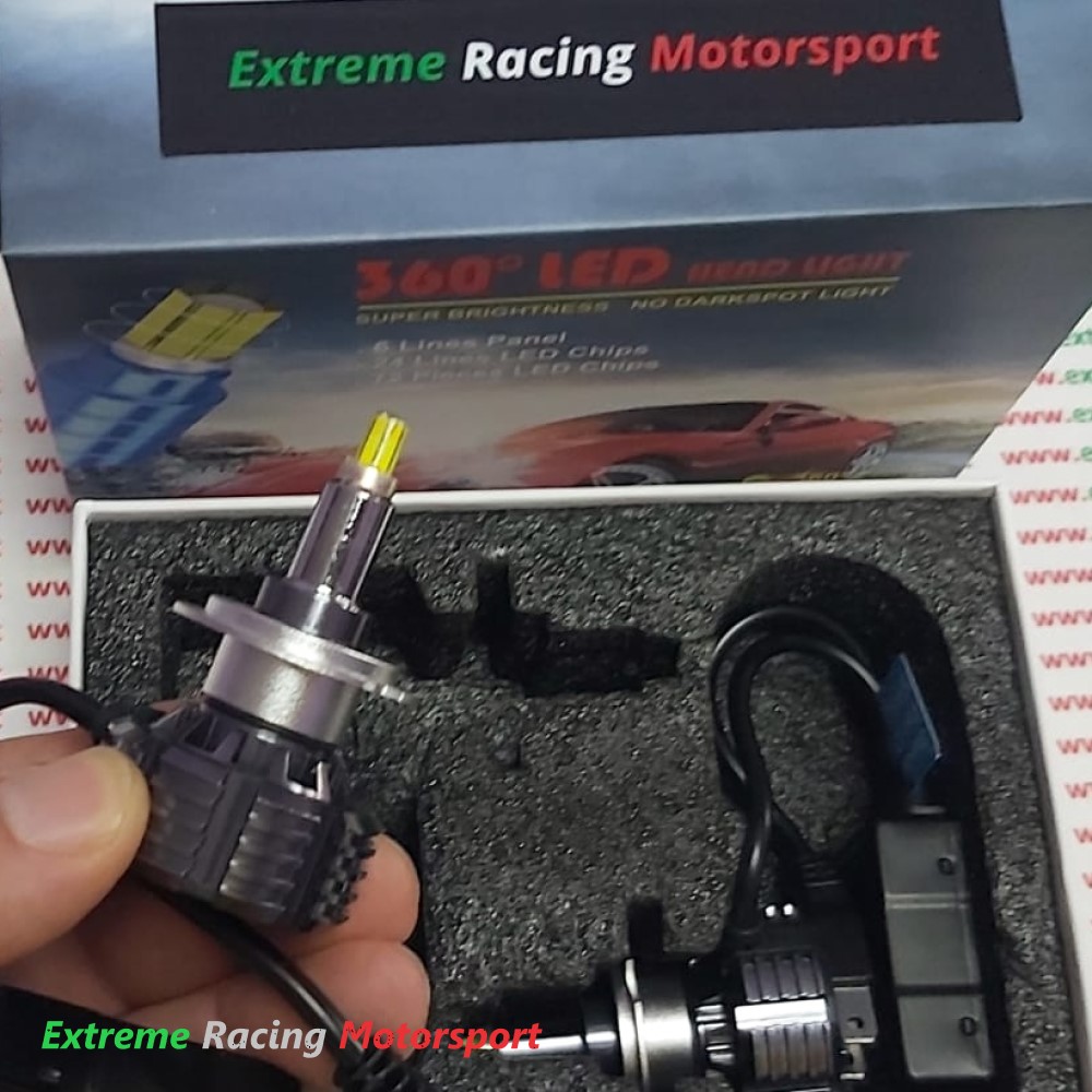 Xtreme Racing Kit Illuminazione LED H7 360°/H7 PP 4 DEC kit LED 6000K
