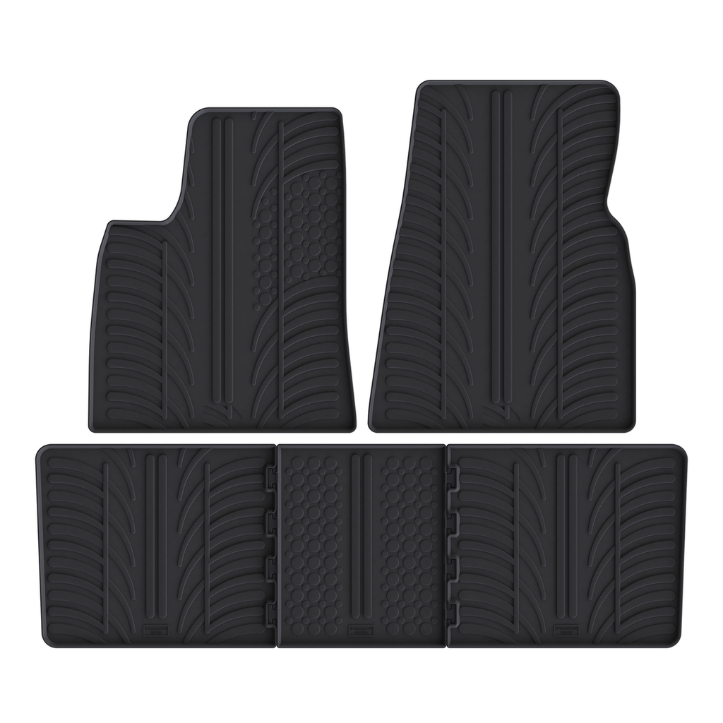 Travall Car Mats Tesla Model S tappetini in gomma 2014-2016