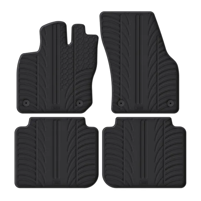 Travall Car Mats Skoda Kodiaq tappetino in gomma