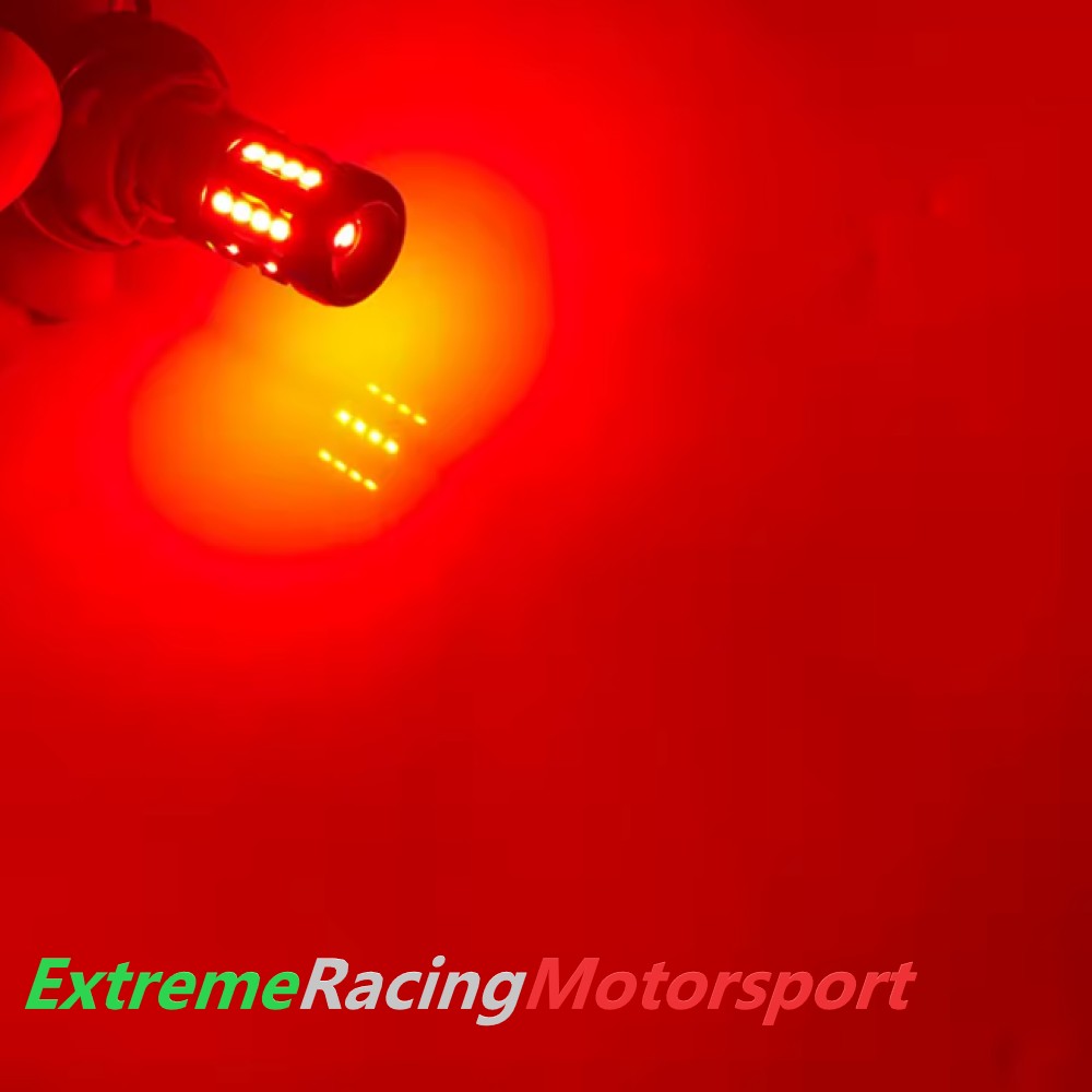 Xtreme Racing Lampadine LED ERM VT26BK 1156 BAW15S PR21W RED retronebbia coppia