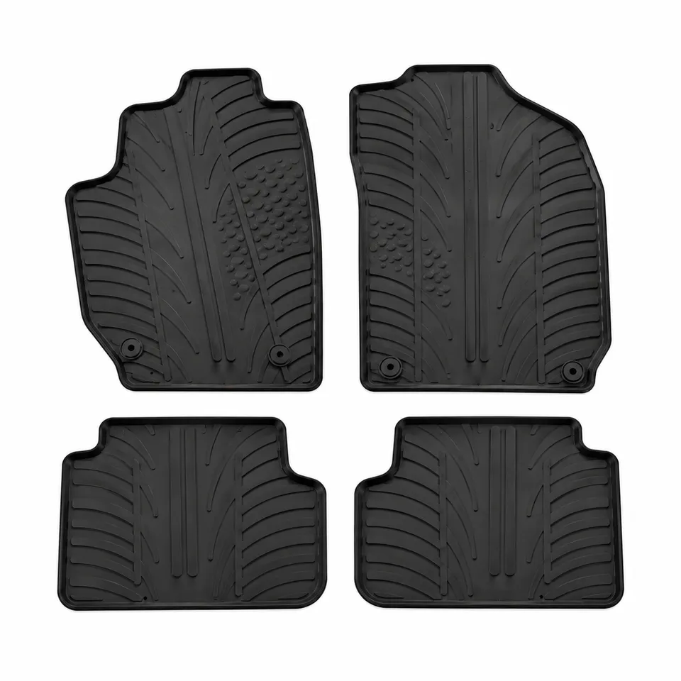 Travall Car Mats Skoda Fabia Rubber Car Mat 2007-2014 in gomma su misura