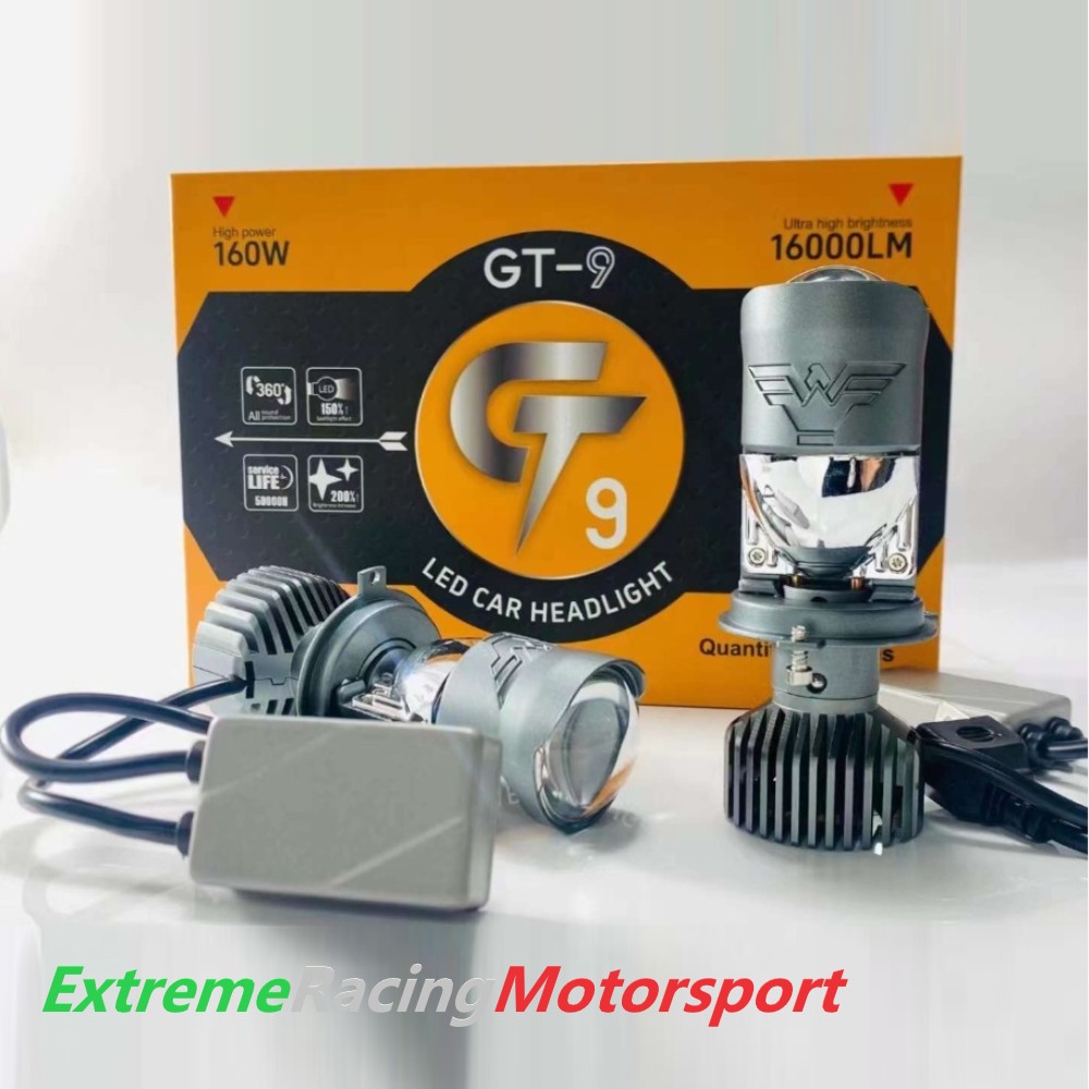 Xtreme Racing Lampadine LED ERM GT9 16K H4 lenticolari 6000K