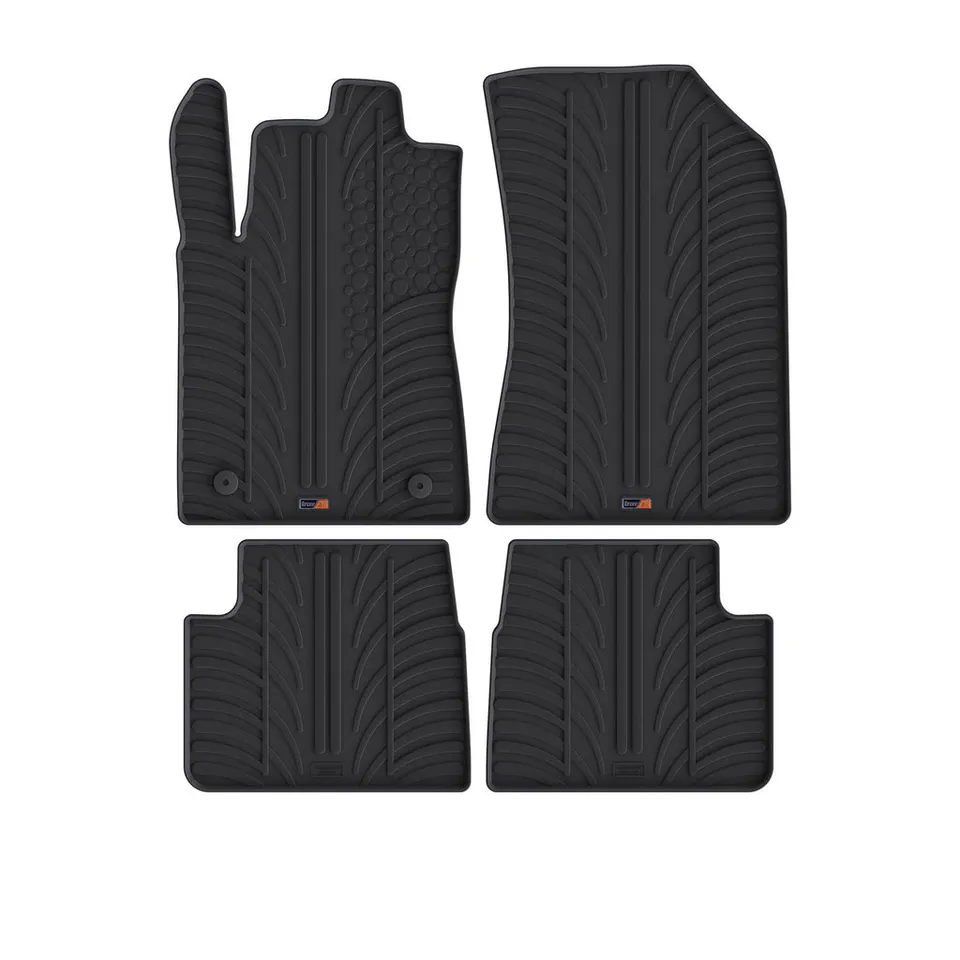 Travall Car Mats Citroen C3 Hatchback tappetini auto in gomma 2016-2024