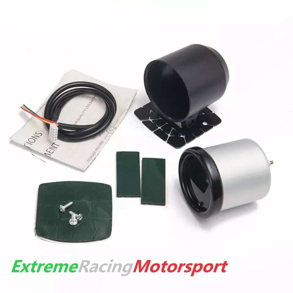 Xtreme Racing Impianto Carburante e Regolatori di Pressione Strumento pressione Turbo 7 colori -1 +2 bar