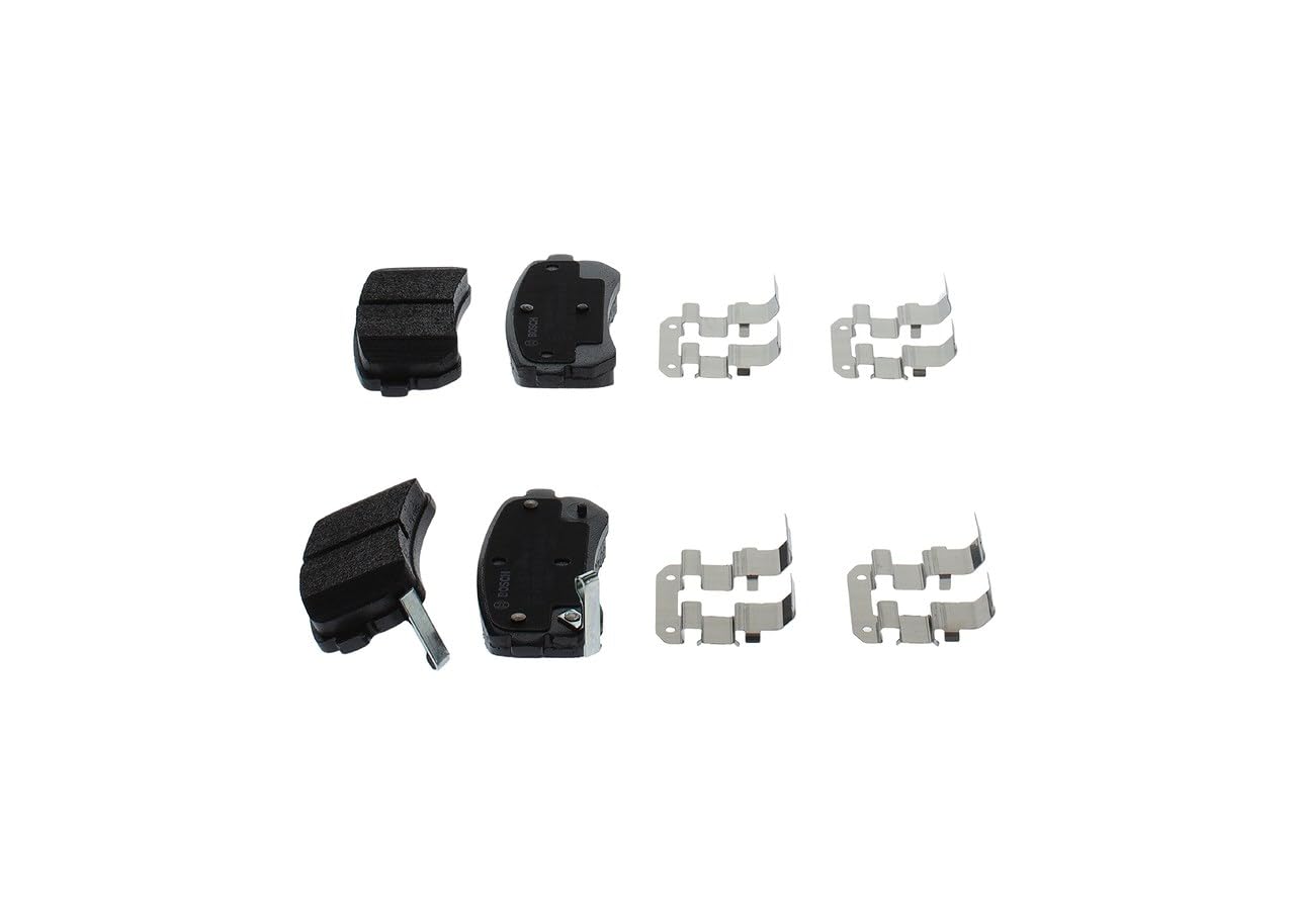 Bosch Sistema frenante 0986494627 pastiglie freno kit Low-Metallic
