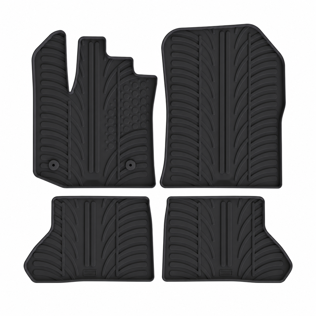 Travall Car Mats Dacia Dokker tappetino in gomma 2012-2021 sagomato