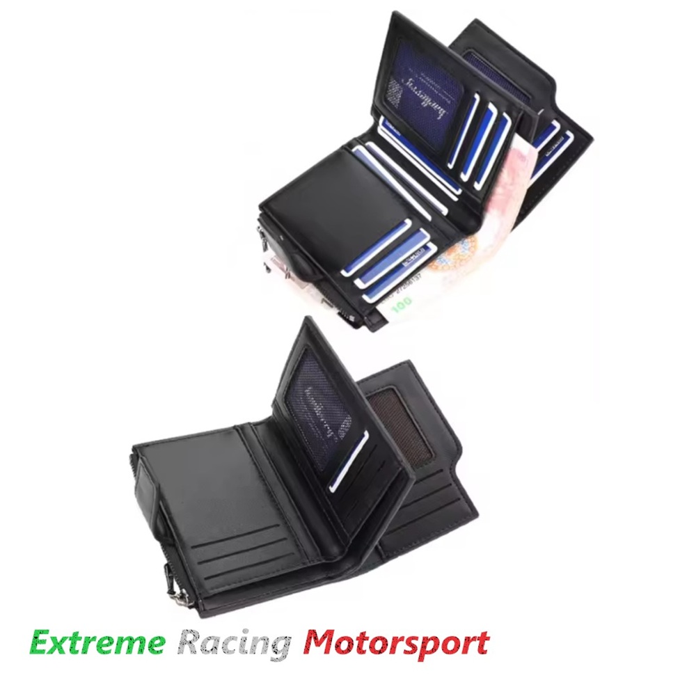 Xtreme Racing Portafogli e Articoli in Ecopelle Typ 4 portafoglio rosso 12,5 x 10 cm