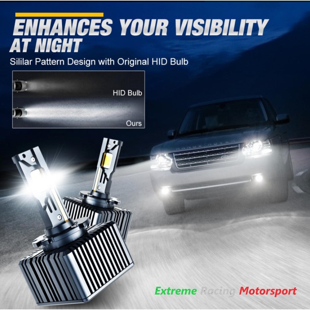 Xtreme Racing Kit Illuminazione LED DSeries R251/R301 D8S conversione xenon 25000 lumen