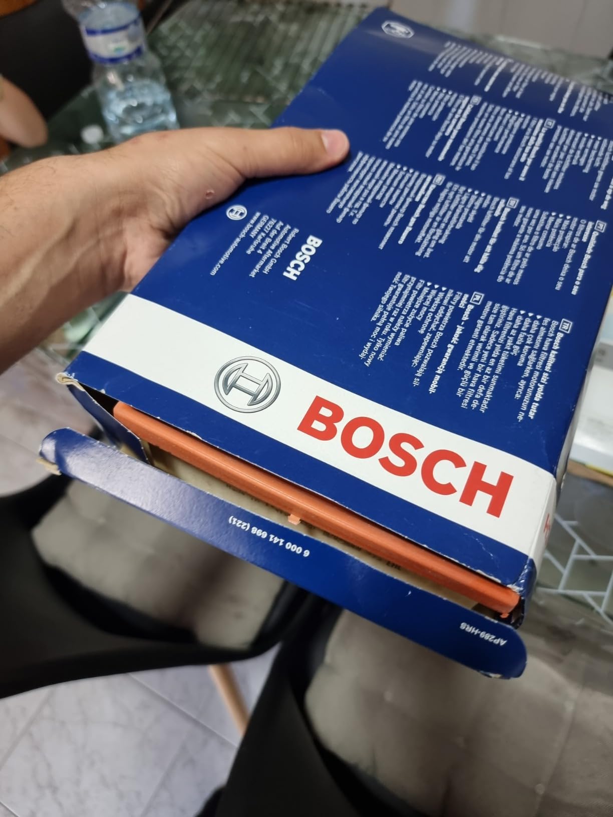 Bosch Filtri F026400287 filtro aria 292 × 176,5 × 60 mm