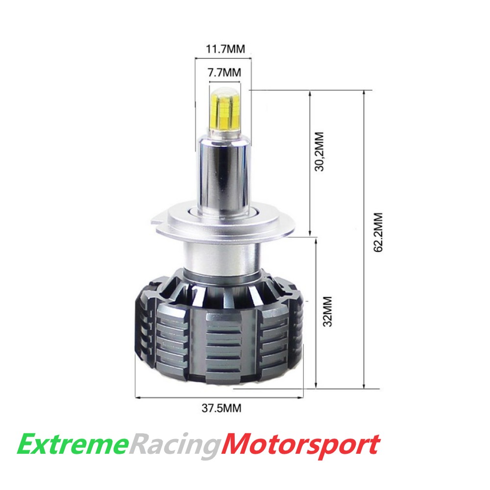 Xtreme Racing Kit Illuminazione LED Full LED H7 360° 20K/H1 PP 12 V
