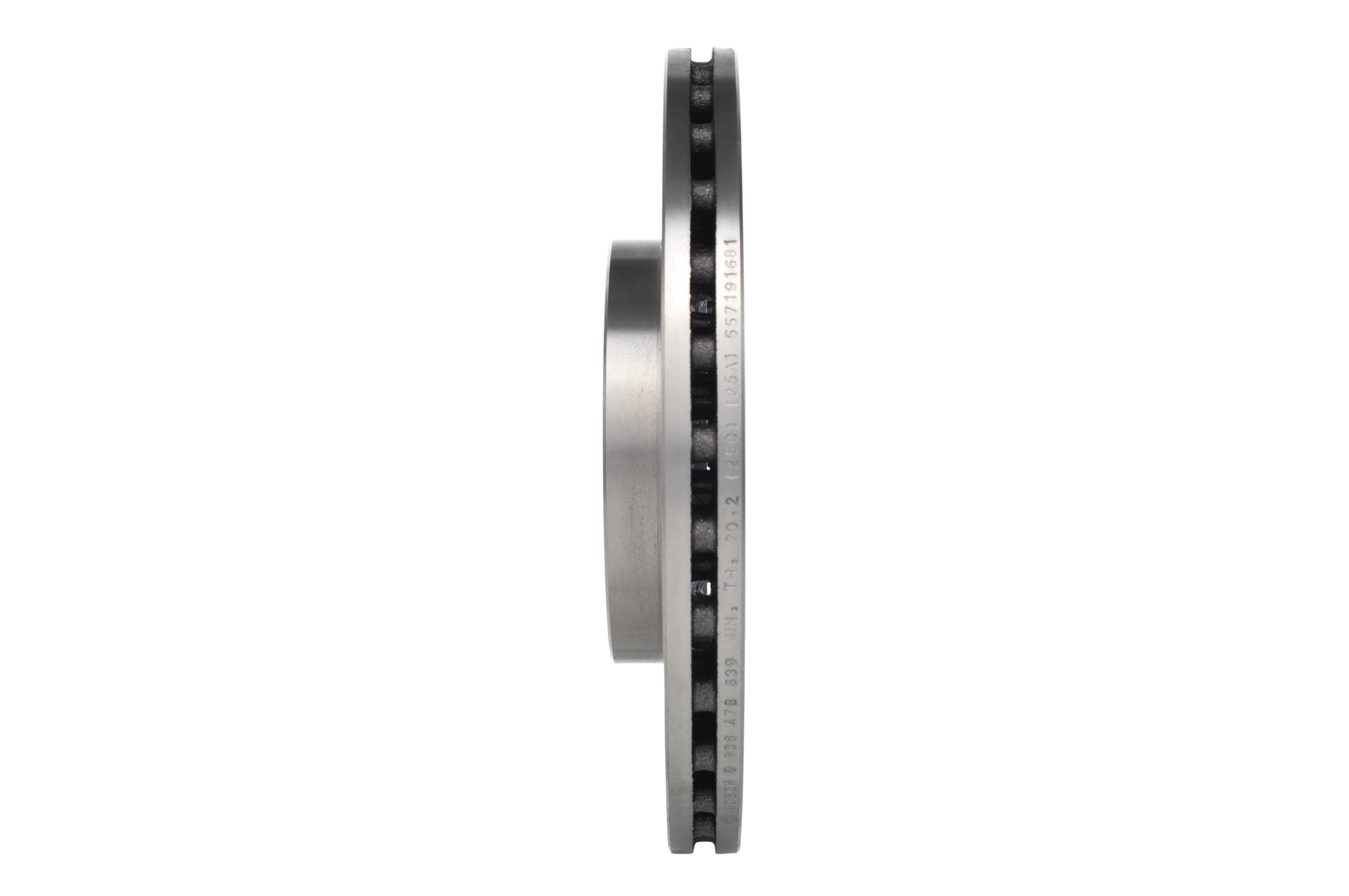 Bosch Sistema frenante BD557 dischi freno anteriori 257,2 mm ventilati