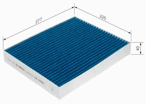 Bosch Filtri 0986628586 filtro abitacolo antibatterico antiodore 1 pezzo
