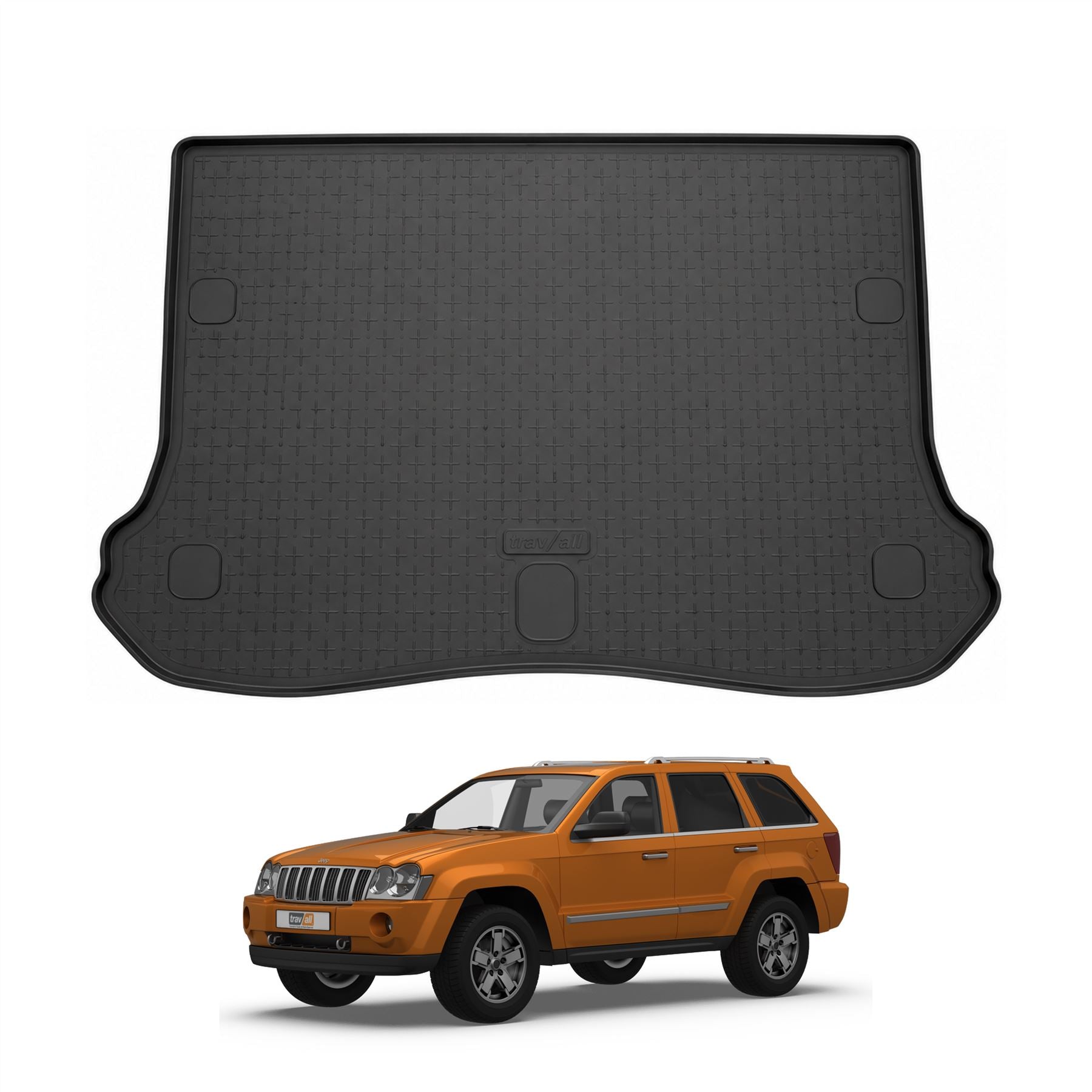 Travall Trunk Liners Jeep Grand Cherokee Rubber Boot Liner vasca baule in gomma
