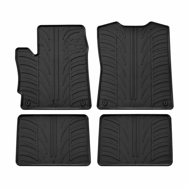 Travall Car Mats Toyota Yaris (2011-2020) tappetini auto in gomma