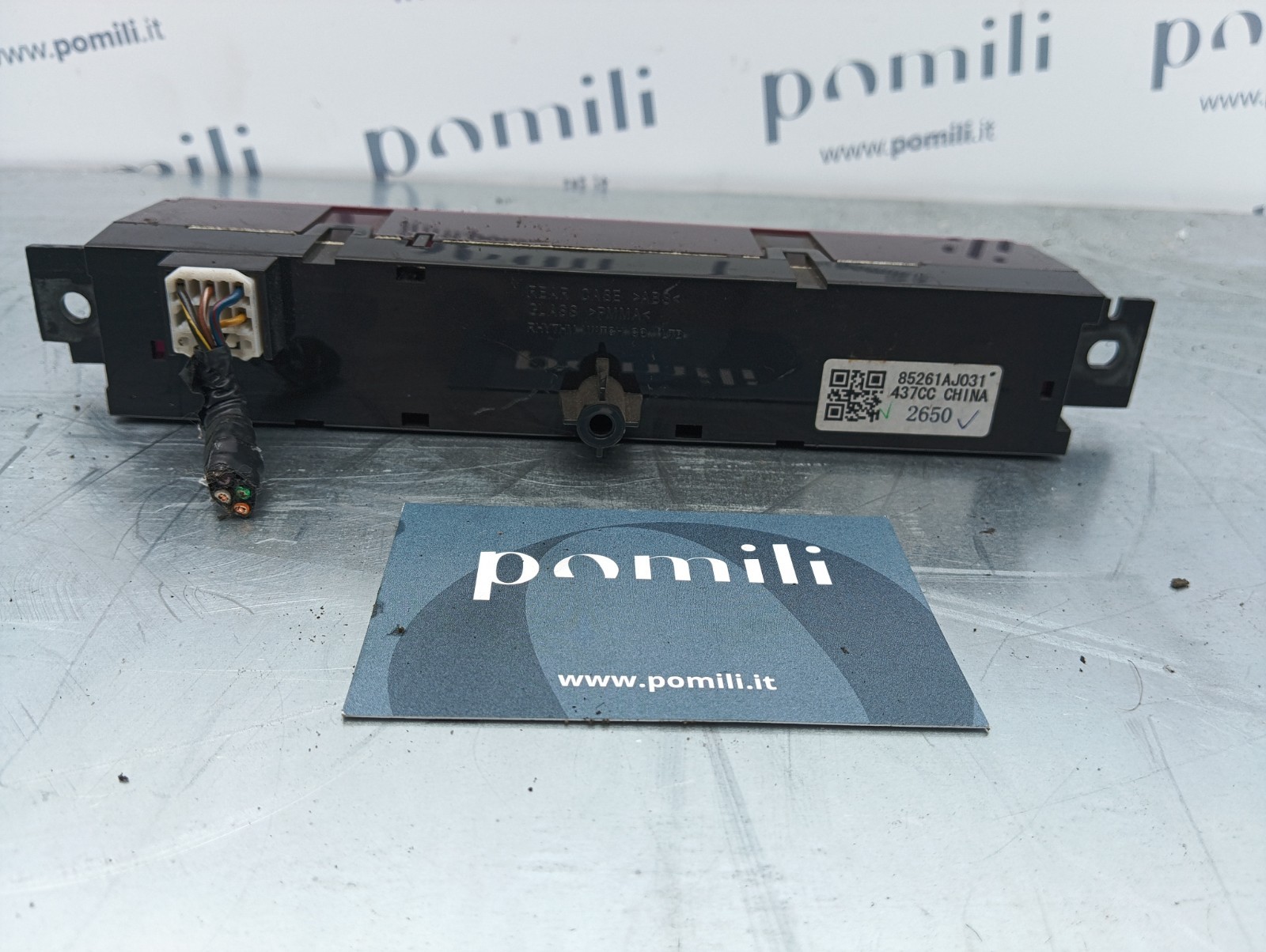 Pomili Rivestimenti interni e parti interne Subaru Outback Schermo orologio OEM 85261AJ031