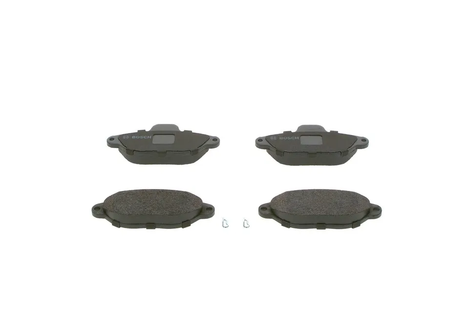 Bosch Sistema frenante BP571 pastiglie freno anteriori 4 pezzi senza rame