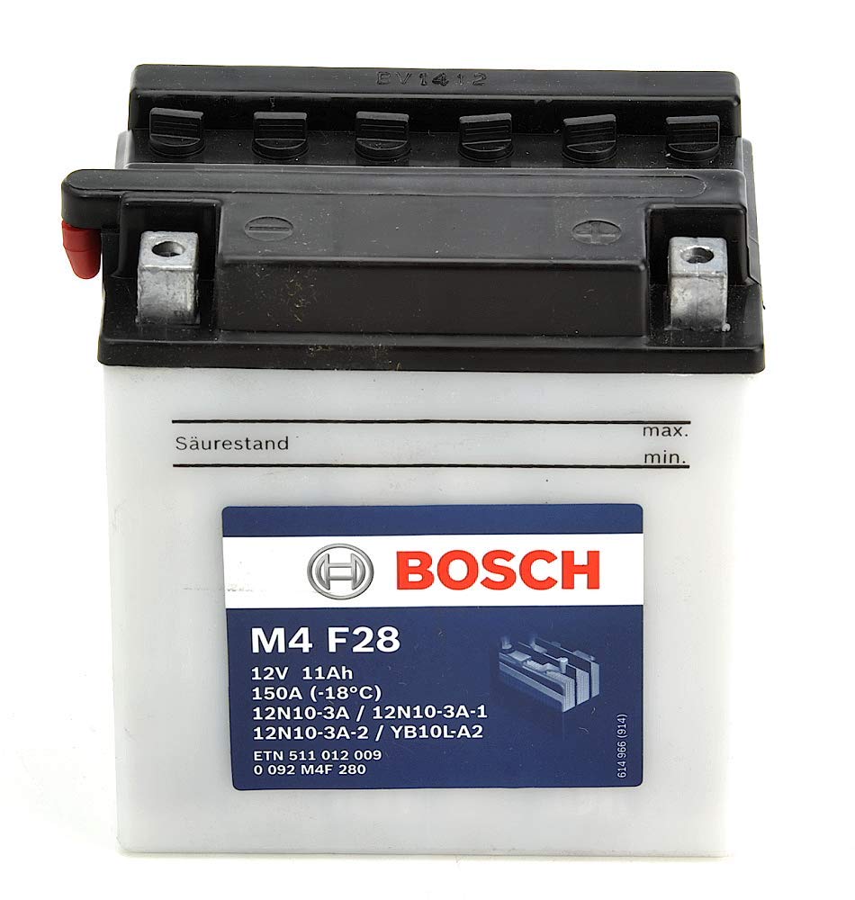 Bosch Componenti elettrici 0 092 M4F 280 batteria moto 10 Ah