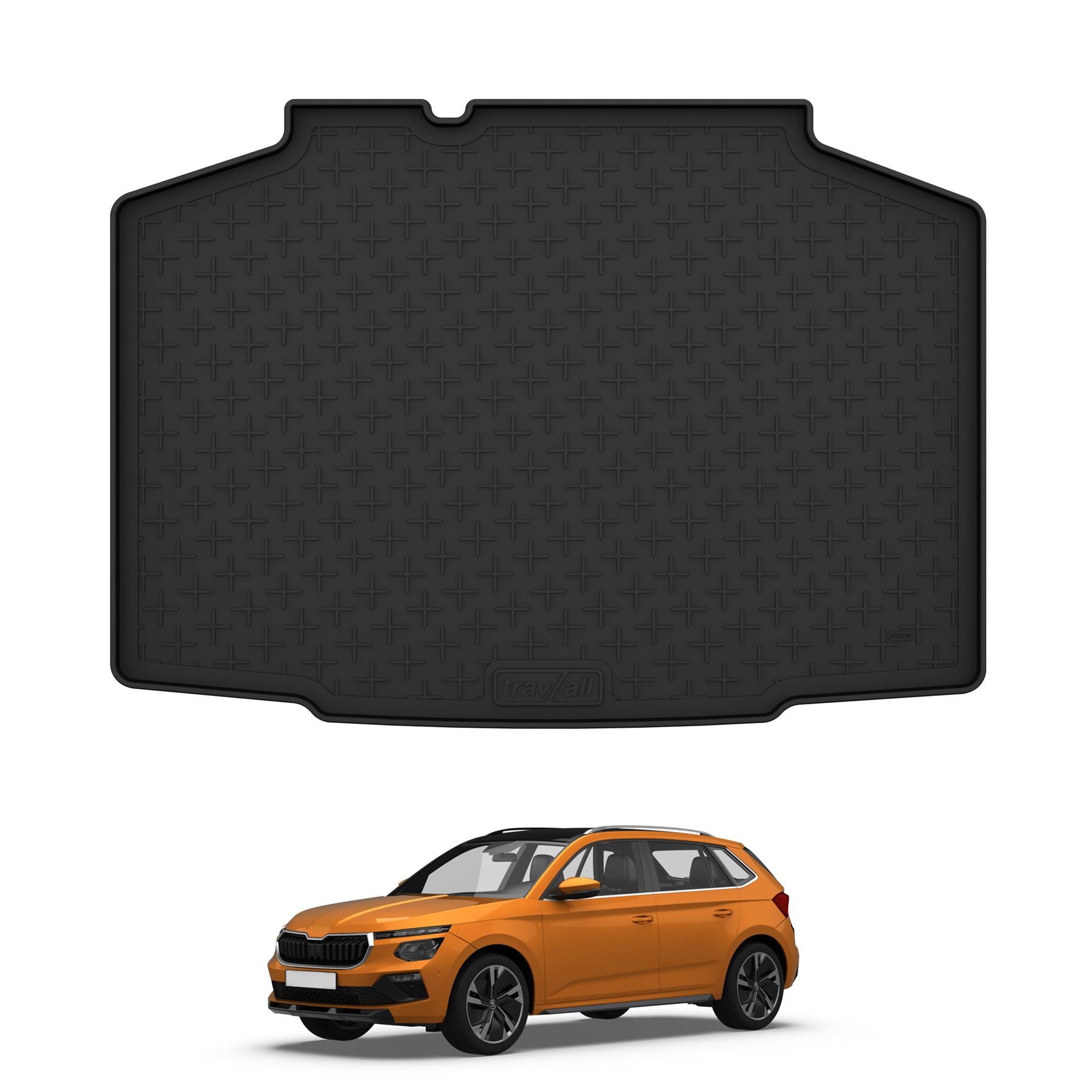 Travall Trunk Liners Skoda Kamiq tappetino bagagliaio in gomma 2019-on