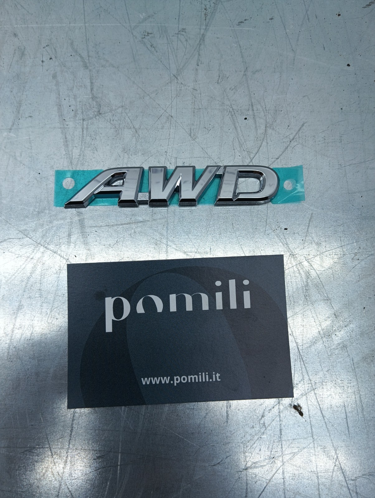 Pomili Lamierati esterni Toyota RAV4 emblema posteriore AWD nuovo
