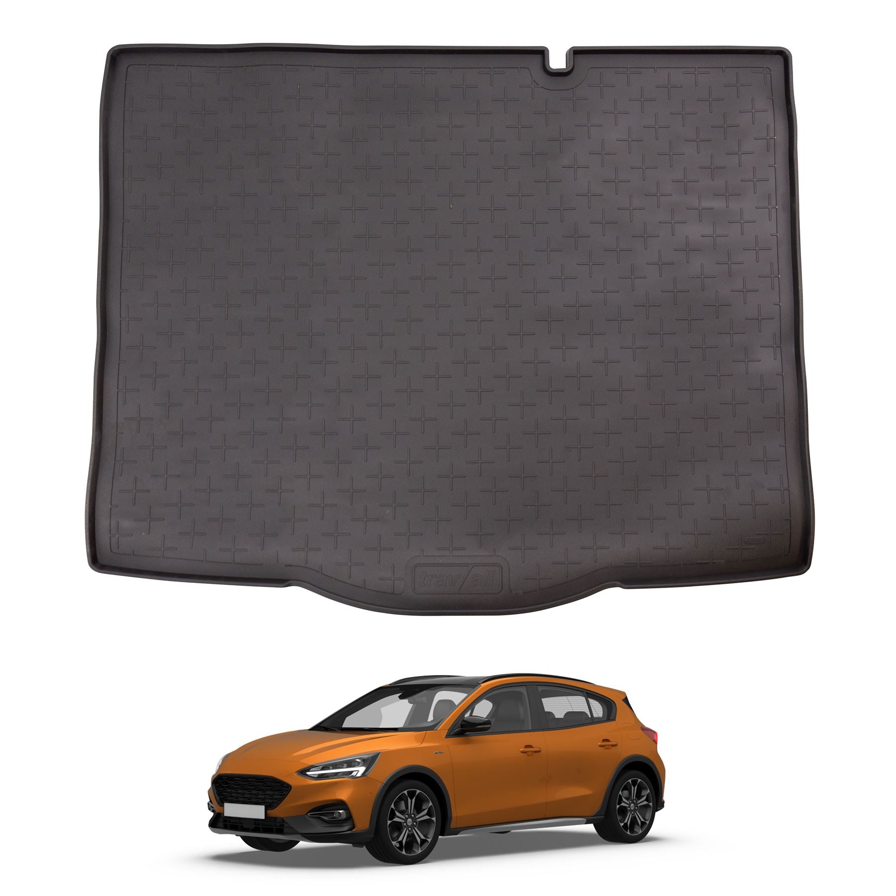 Travall Trunk Liners Ford Focus Rubber Boot Liner 2018-2025