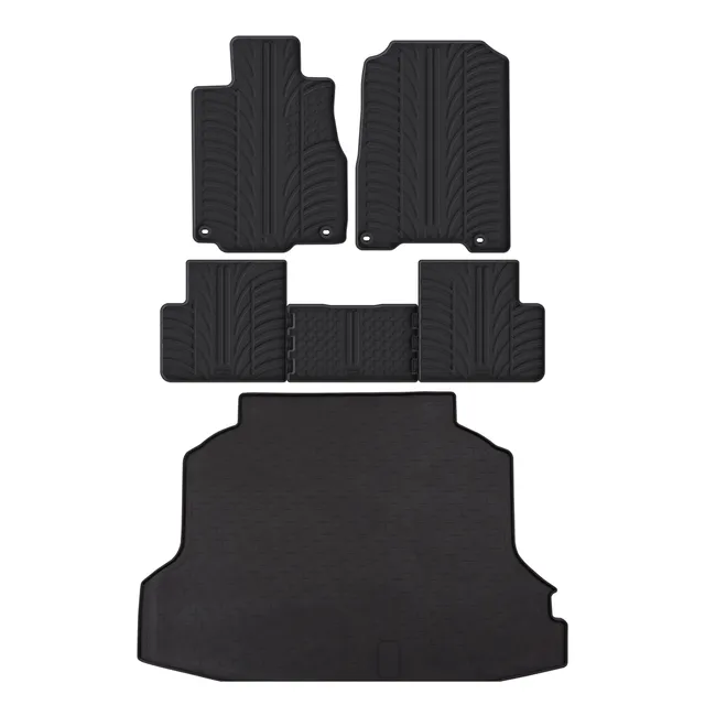 Travall Bundles Honda CR-V Tappetini e vasca baule in gomma 2012-2018