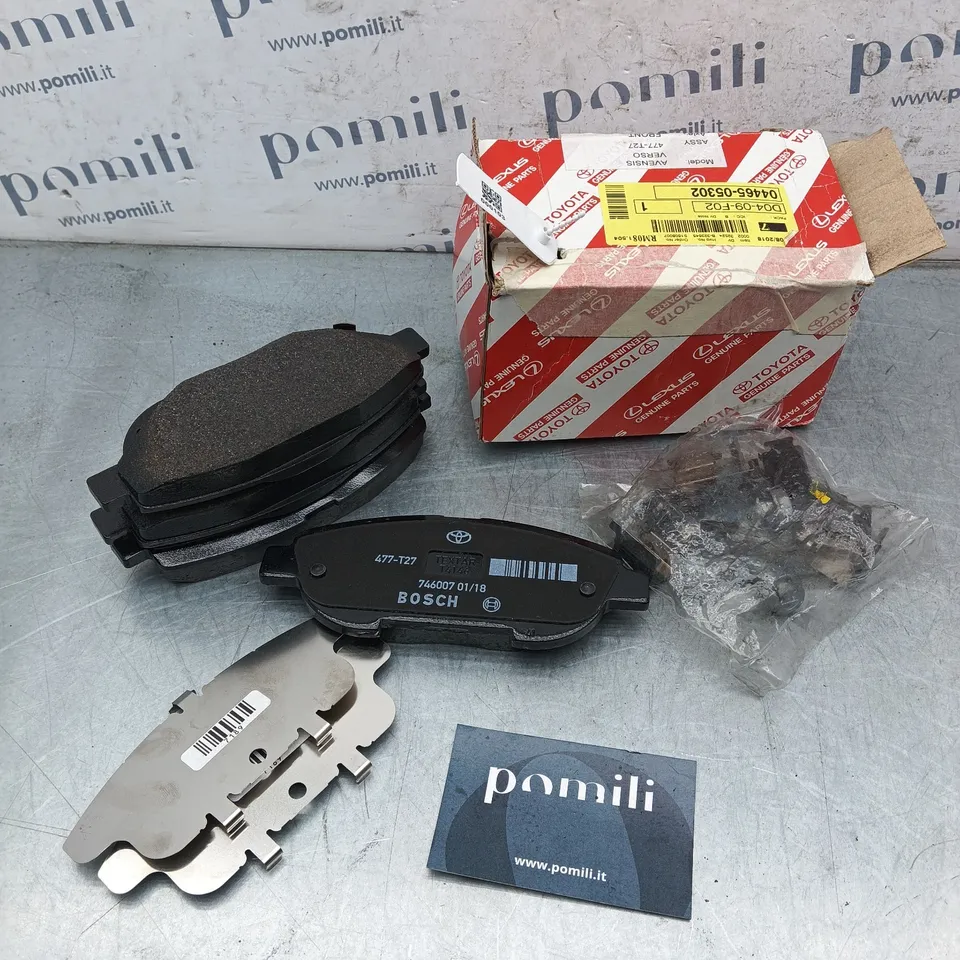 Bosch Toyota Avensis III 04465-05302 pastiglie freno anteriori nuove