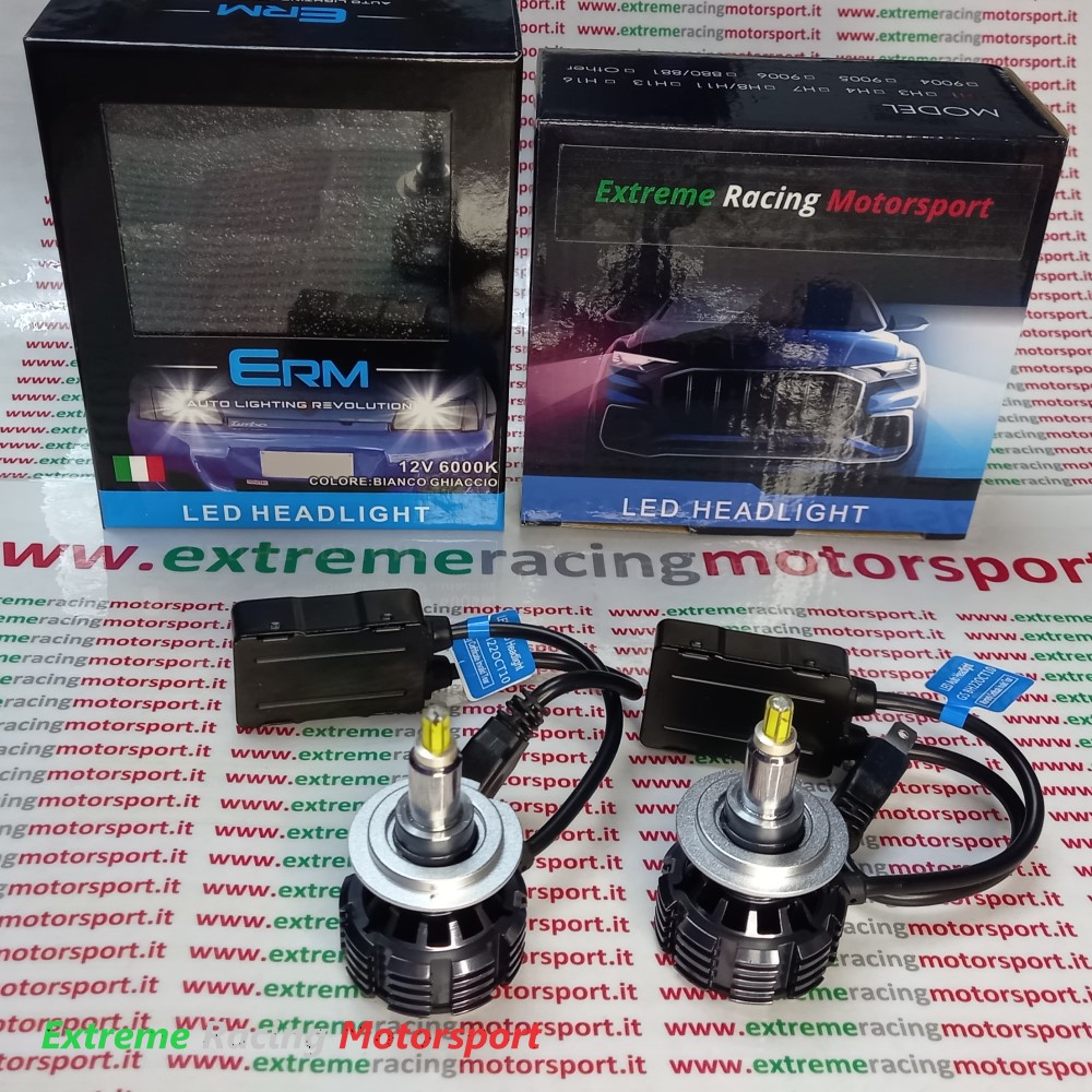 Xtreme Racing Lampadine LED ERM Small 360° lampade LED coppia per fari lenticolari