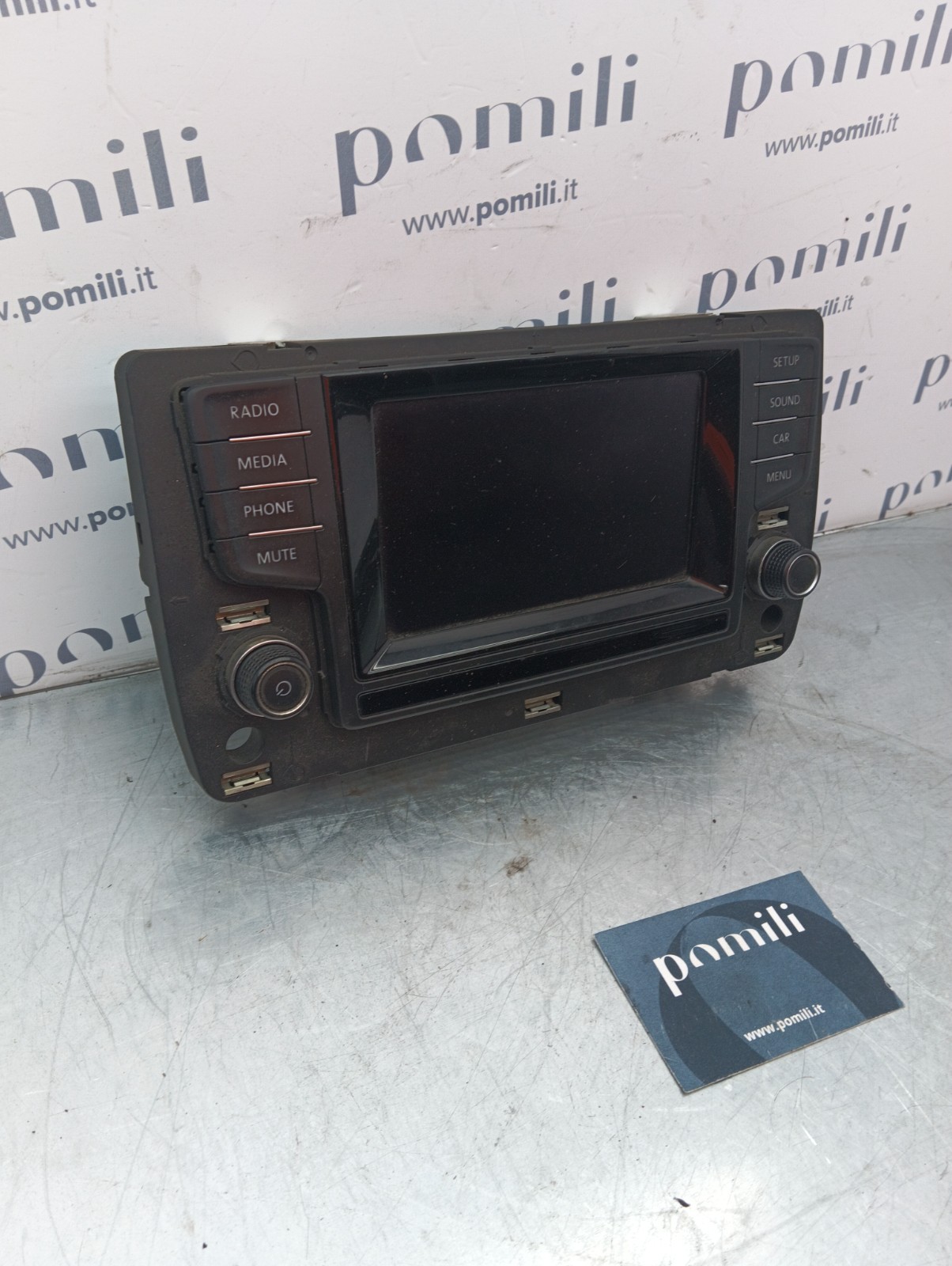 Pomili Elettronica/batteria ibride Volkswagen Golf VII 5G0919605 display multifunzione