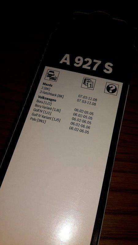 Bosch HCP Spazzole tergicristallo Aerotwin A927S 2 pezzi 530/475 mm