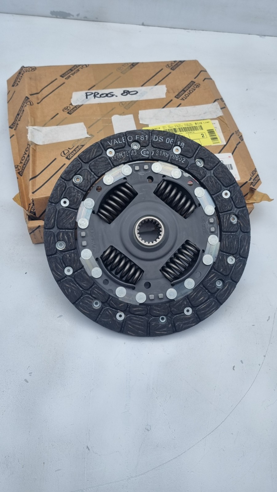 Pomili Cambio e trasmissioni kit frizione completo Toyota Aygo 31250-0H030 nuovo