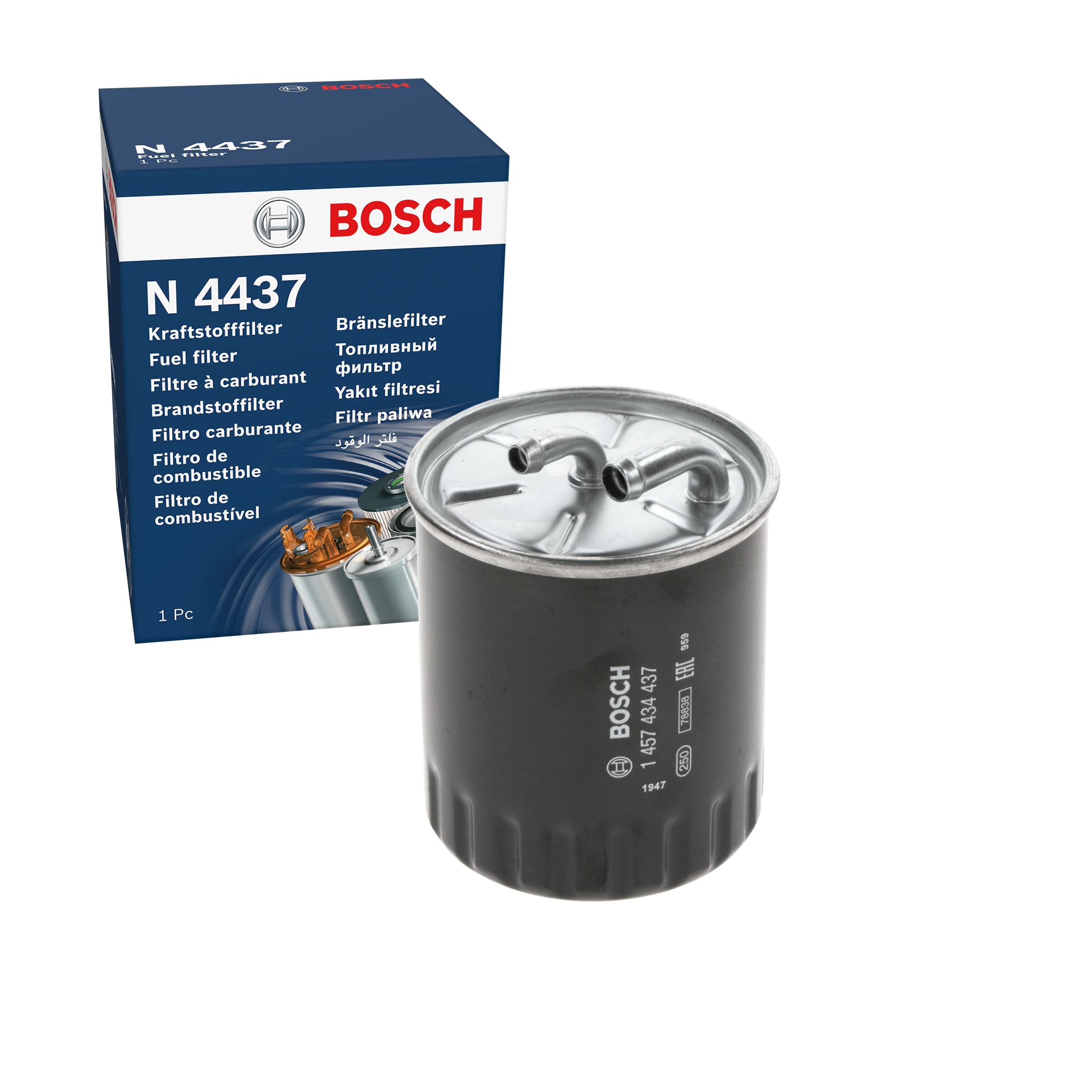 Bosch Filtri 1457434437 filtro carburante in linea Ø 92 mm
