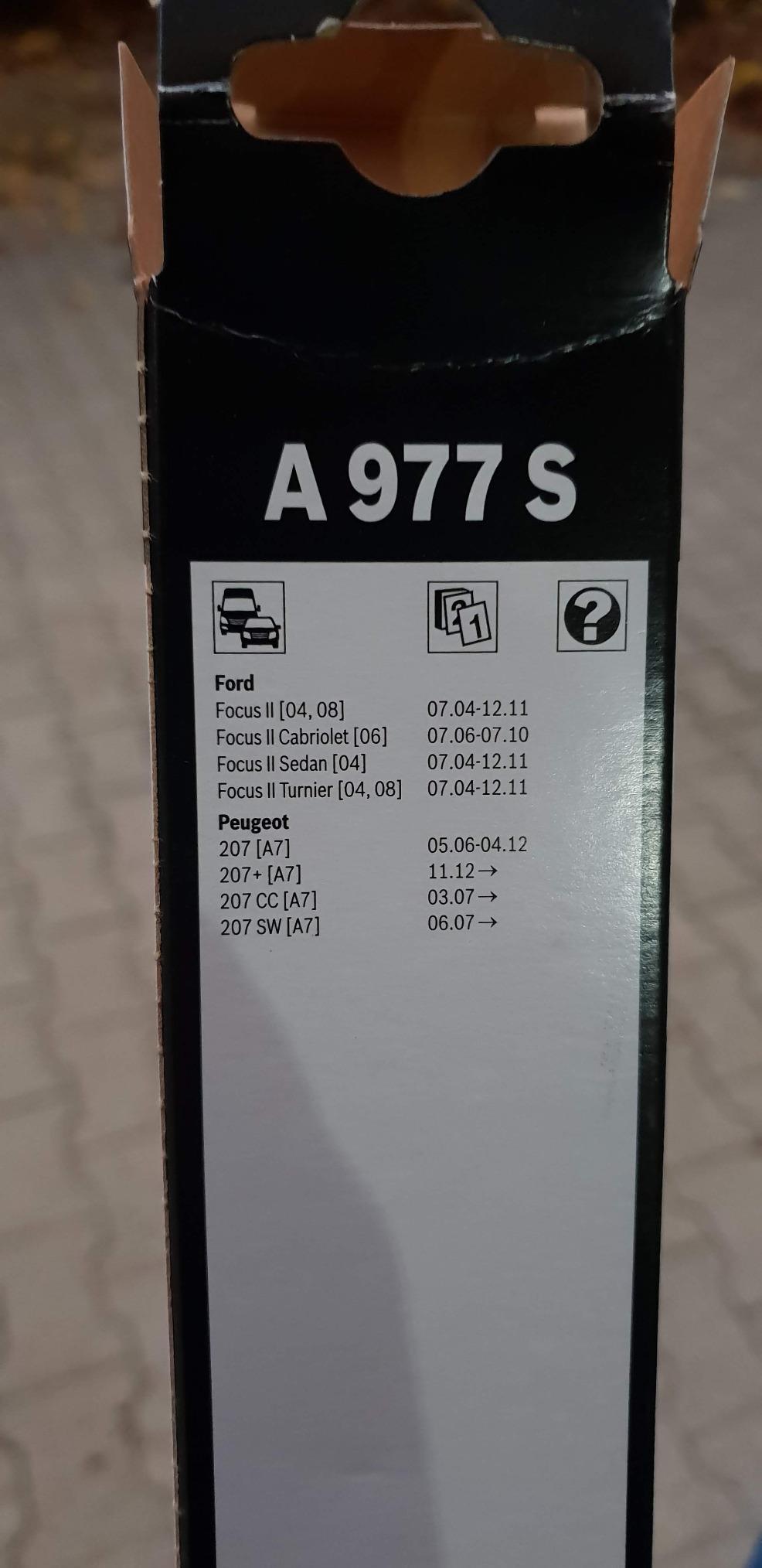 Bosch Spazzole tergicristallo Aerotwin A977S anteriori 650/425 mm aerodinamiche