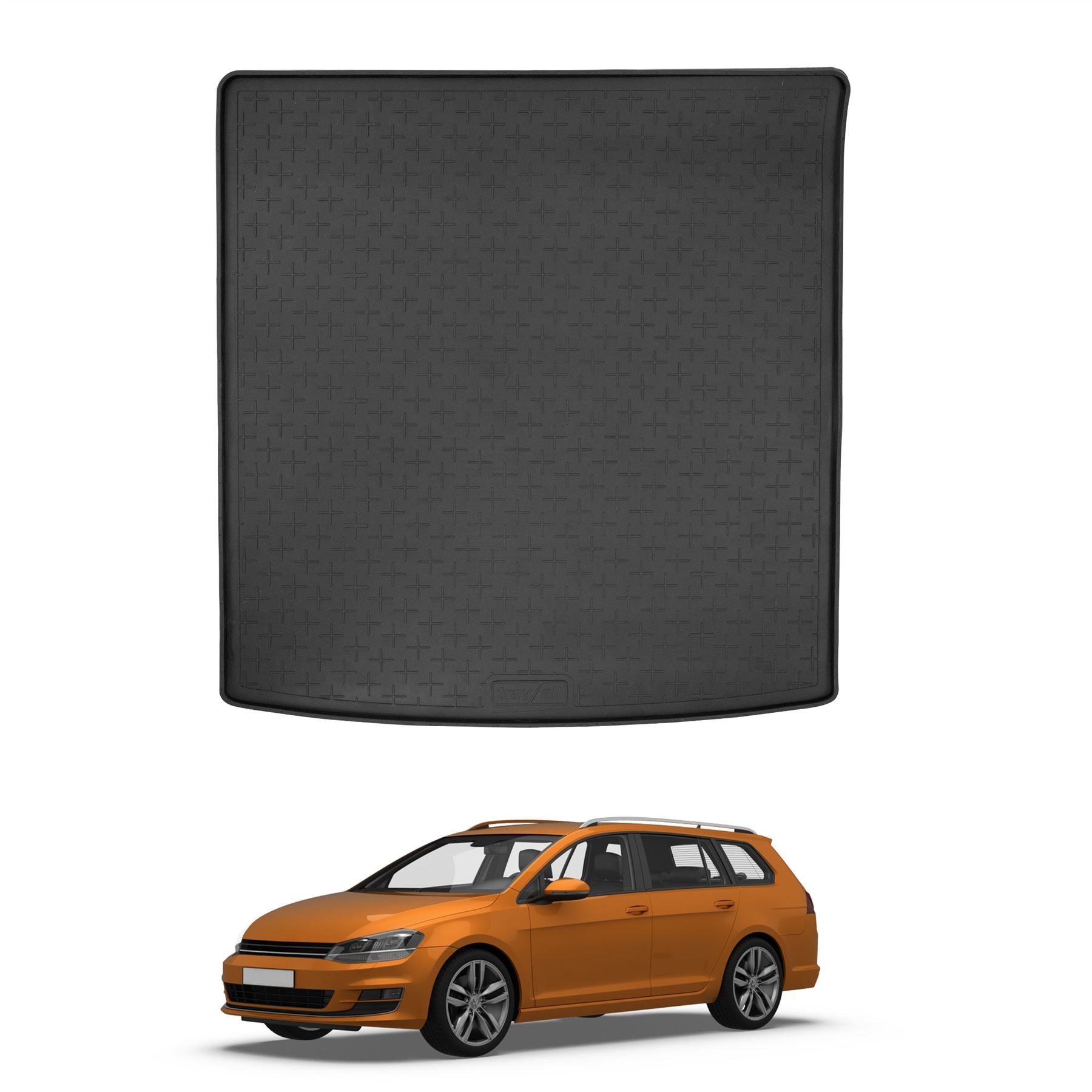 Travall Trunk Liners VW Golf vasca bagagliaio gomma 2009-2013