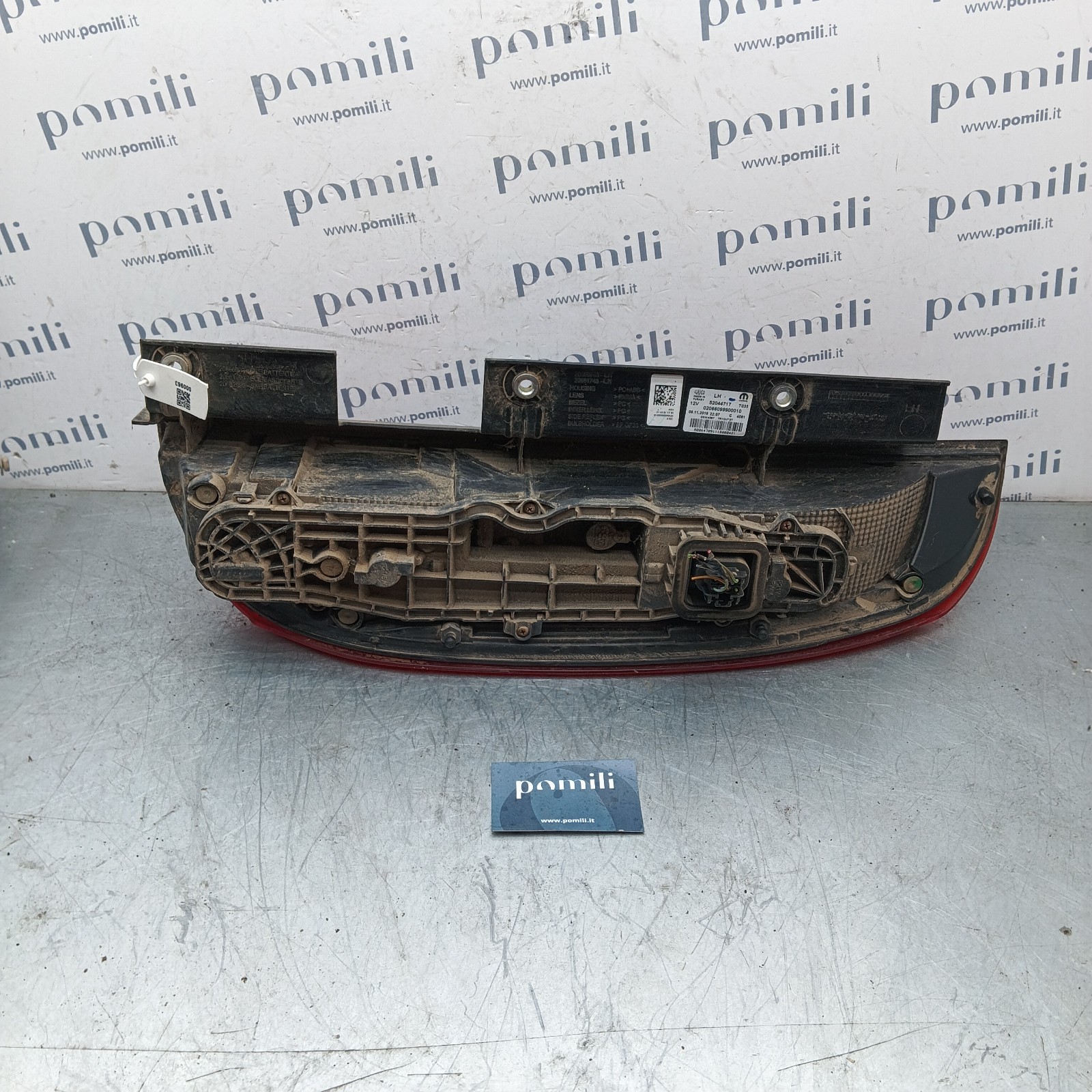 Pomili Fanaleria Fiat Doblò 52044717 fanale posteriore sinistro usato