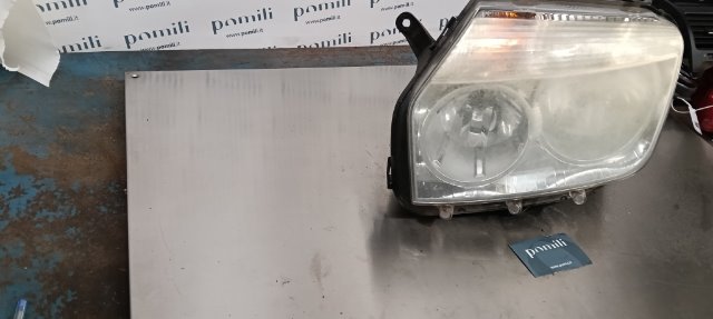 Pomili Fanaleria Dacia Duster proiettore sinistro 03/10–12/13