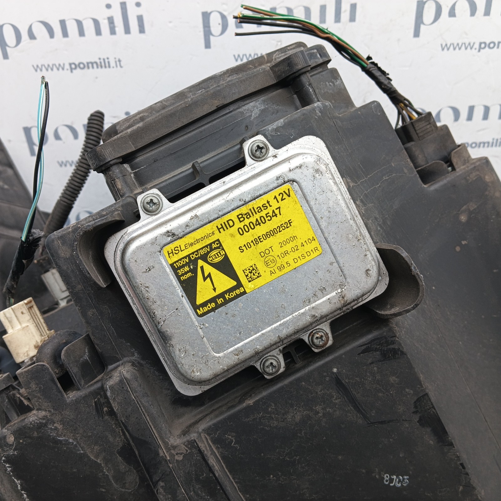 Pomili Fanaleria Opel Antara 00024584 faro anteriore sinistro xenon usato